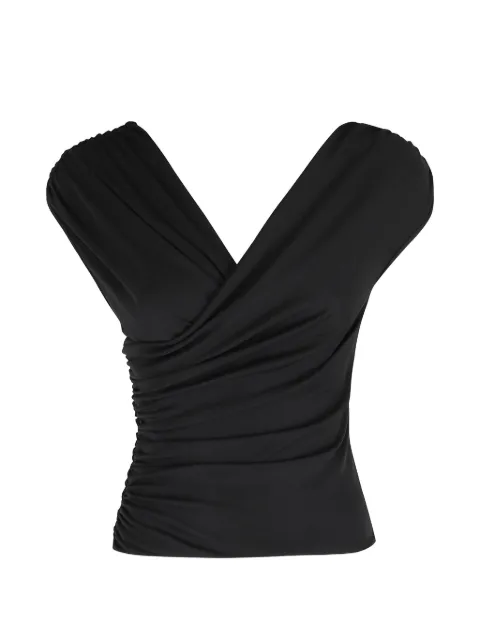 THE ANDAMANE ruched blouse