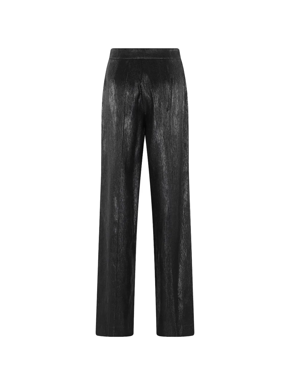Federica Tosi Broek met glanzend effect Zwart