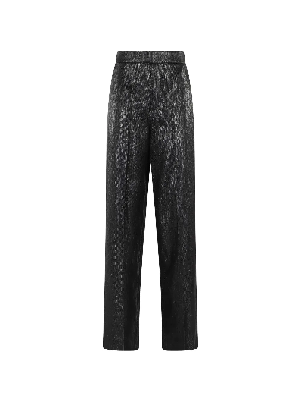 Federica Tosi shimmer-effect trousers - Nero