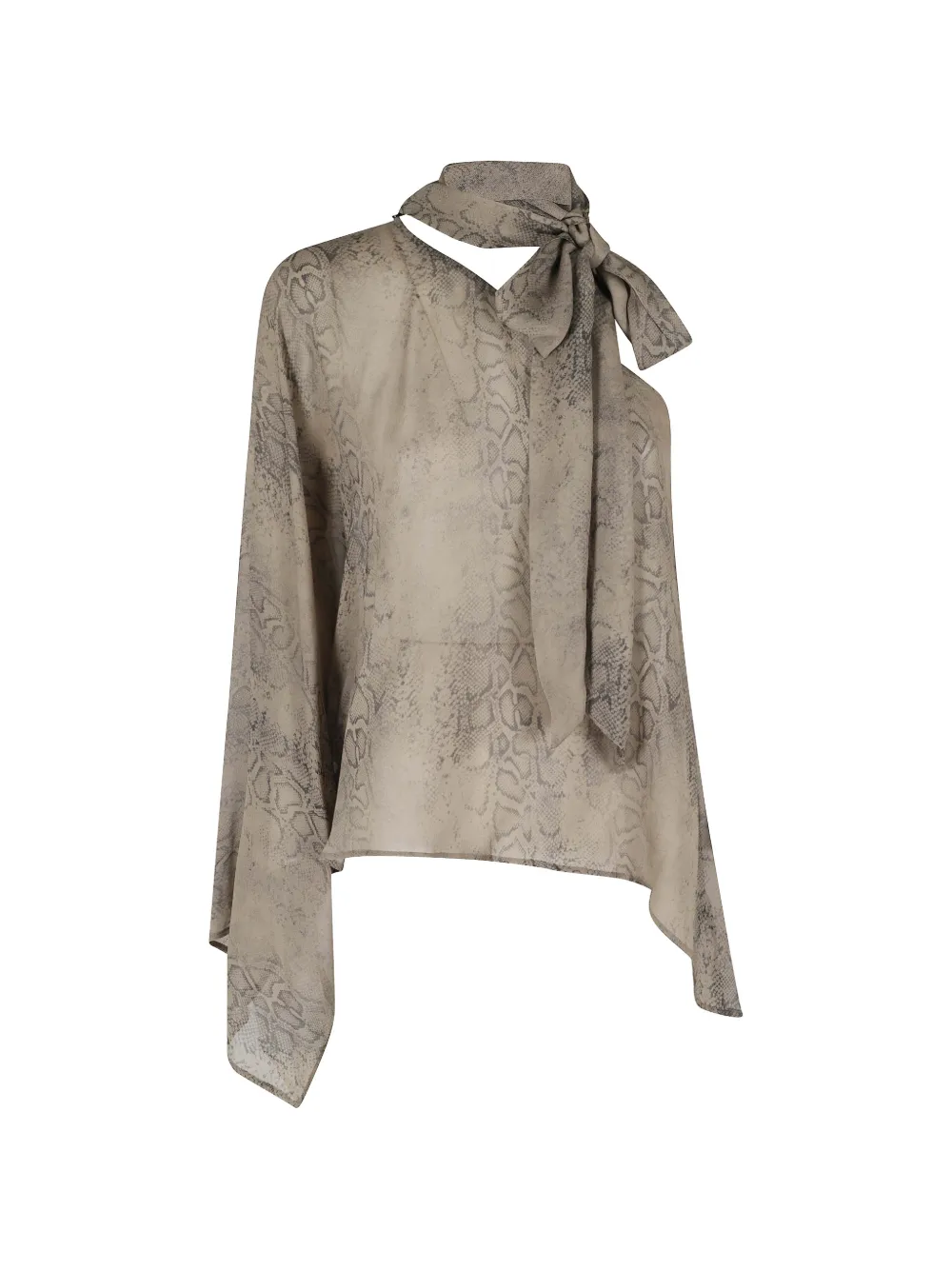 Federica Tosi snakes-print blouse - Verde