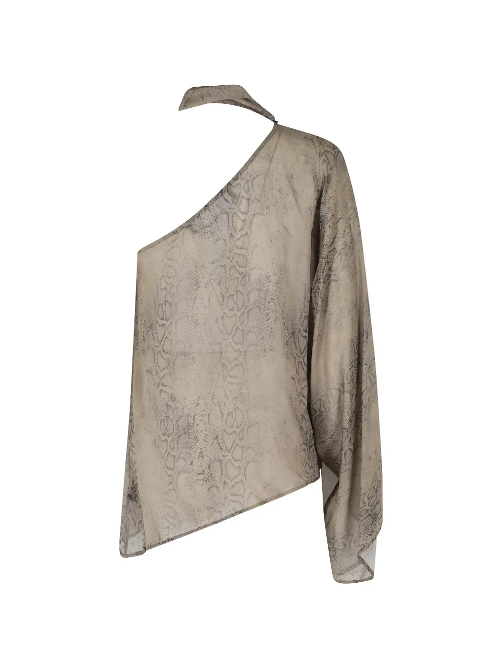  Federica Tosi Snakes-print Blouse - Green 