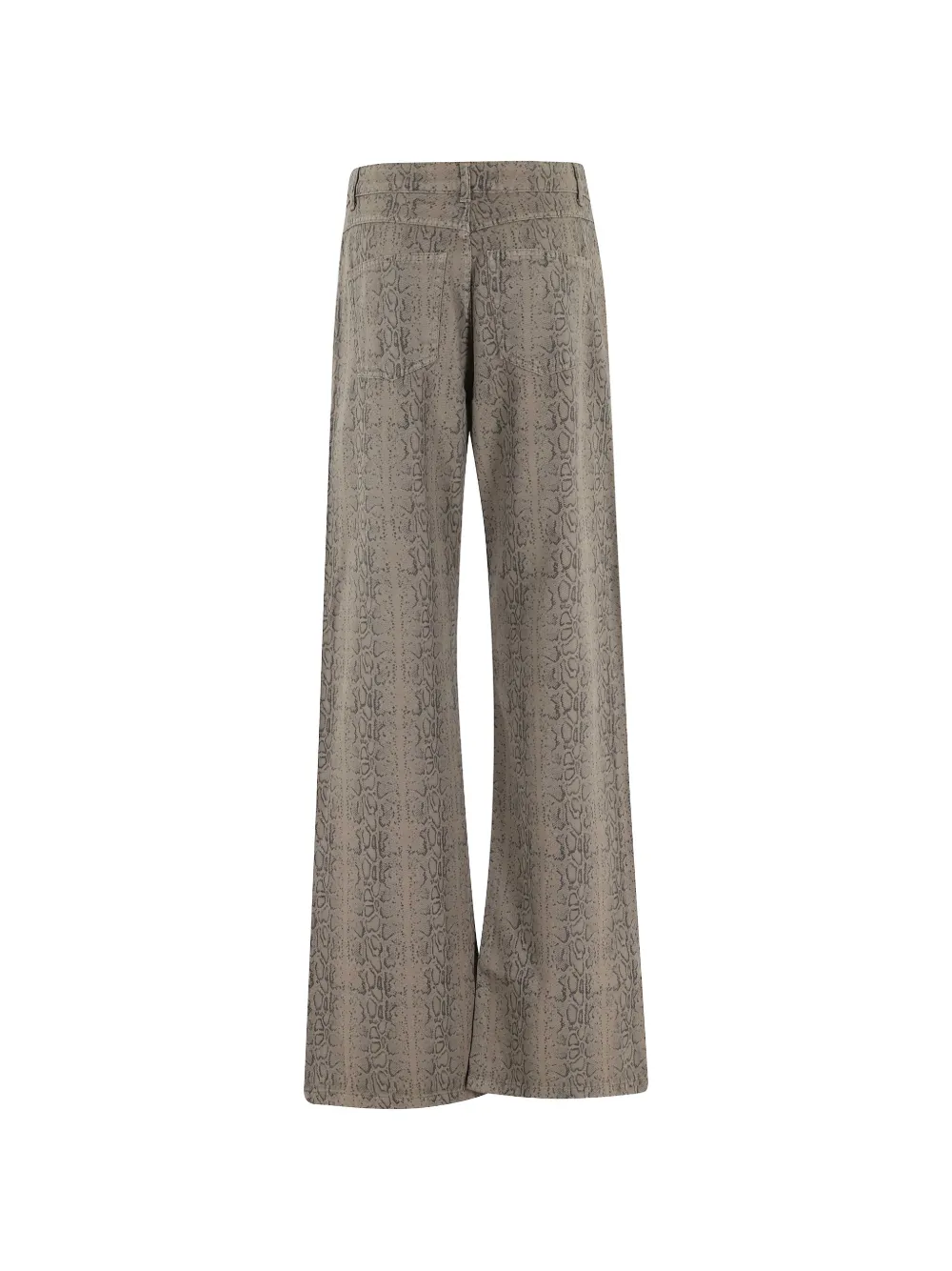  Federica Tosi Snakeskin Jeans - Neutrals 