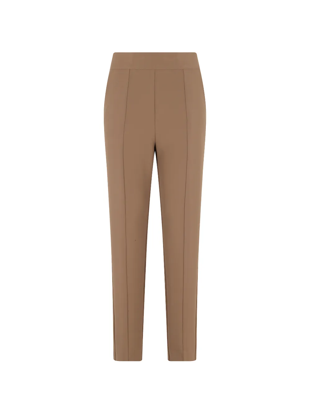 Federica Tosi front-seam trousers - Marrone