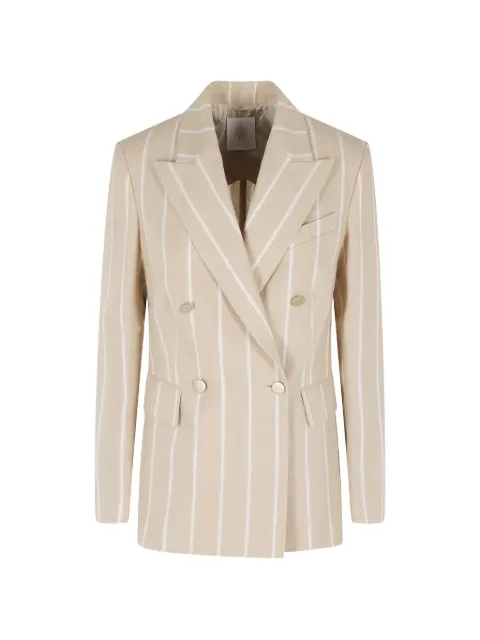 Eleventy striped-pattern blazer 