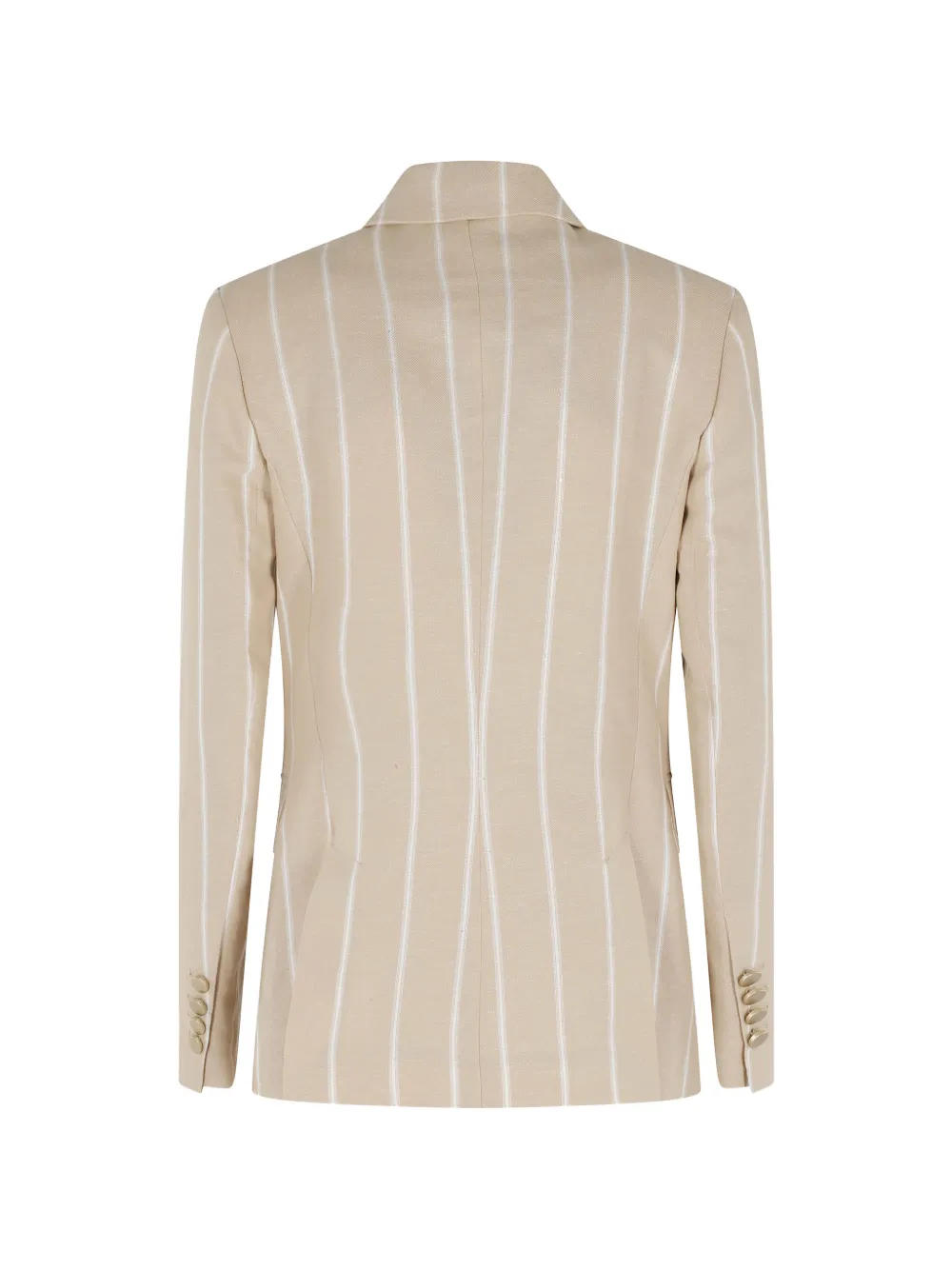 Striped-Pattern Blazer