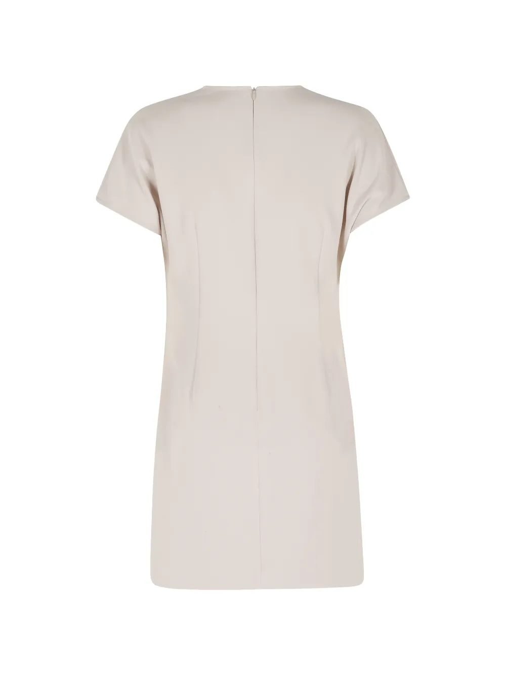 Federica Tosi Mini-jurk met V-hals Beige