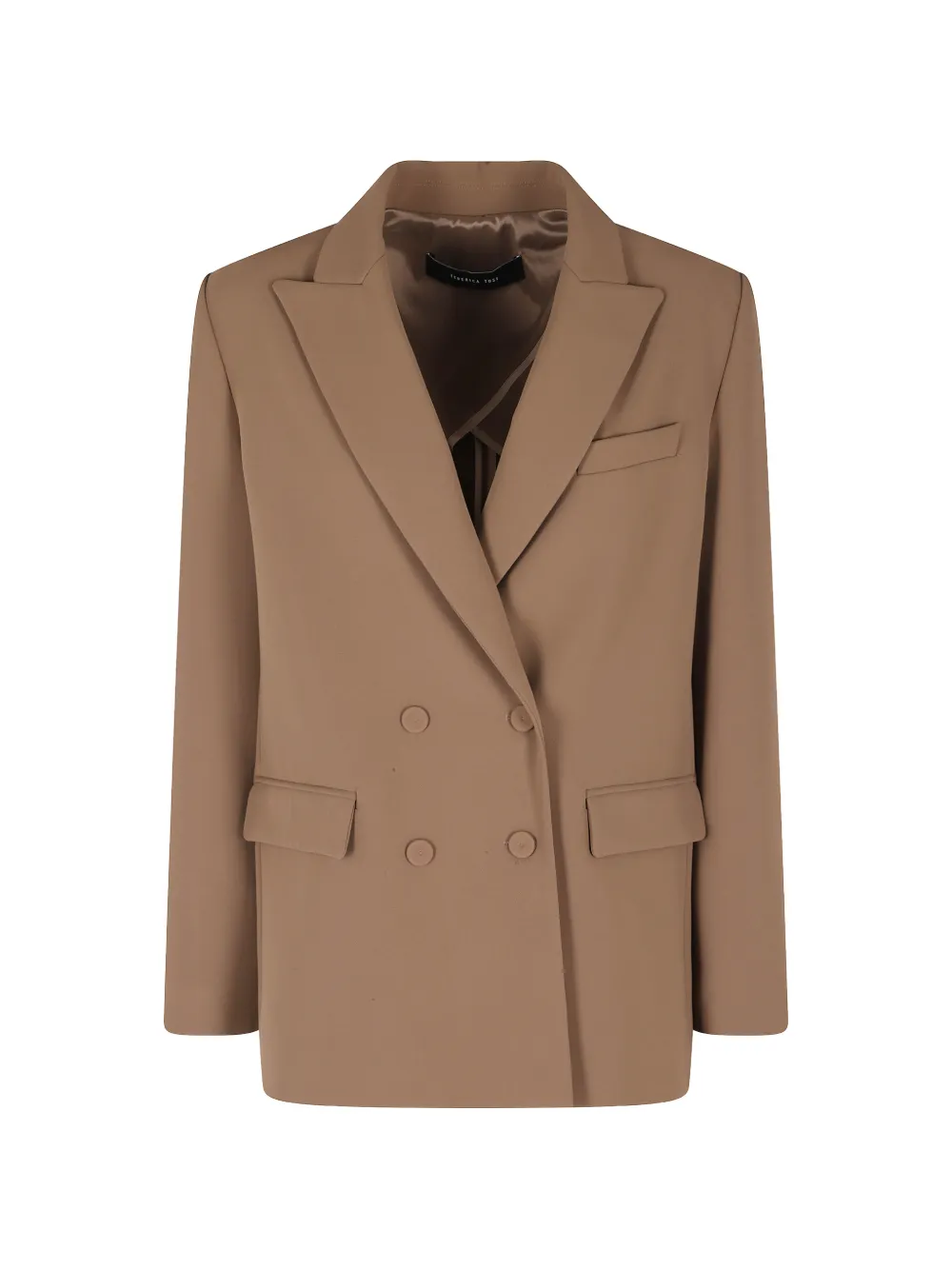 Federica Tosi double-breasted blazer - Marrone