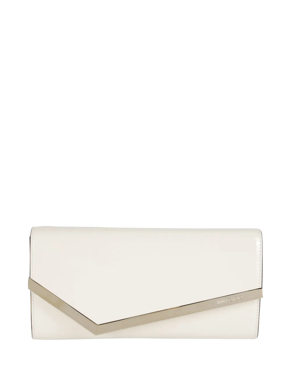 Jimmy Choo Emmie clutch bag - Bianco
