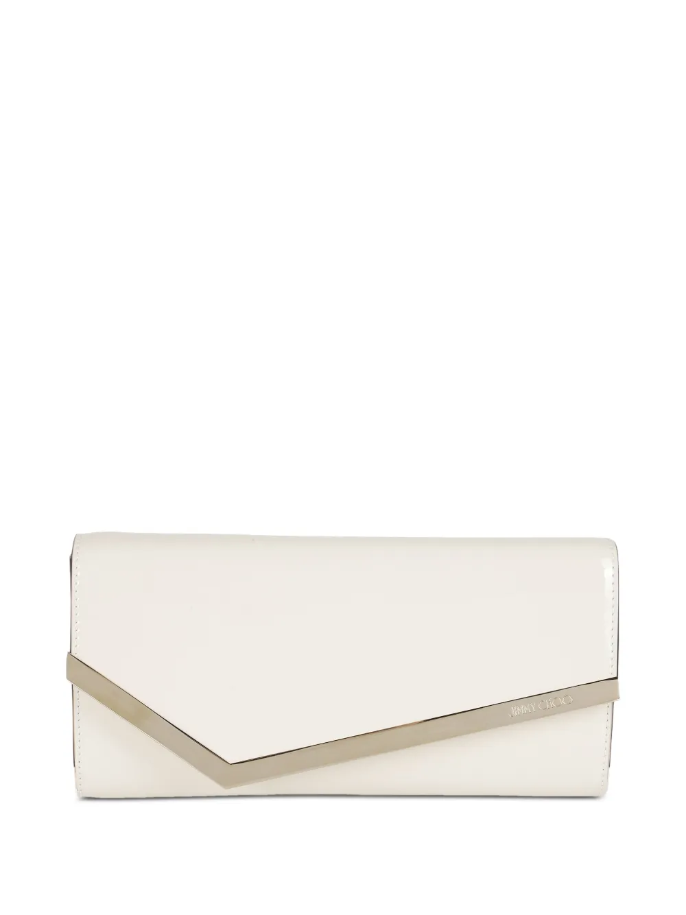 Jimmy Choo Emmie clutch bag - Bianco