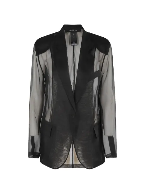 Federica Tosi 싱글 브레스티드 블레이저