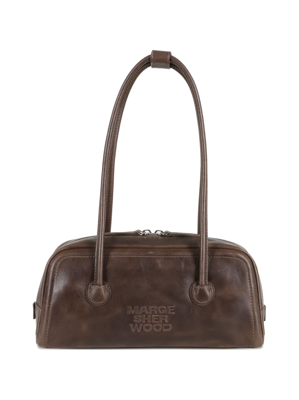 Marge Sherwood Soft Boston shoulder bag - Marrone