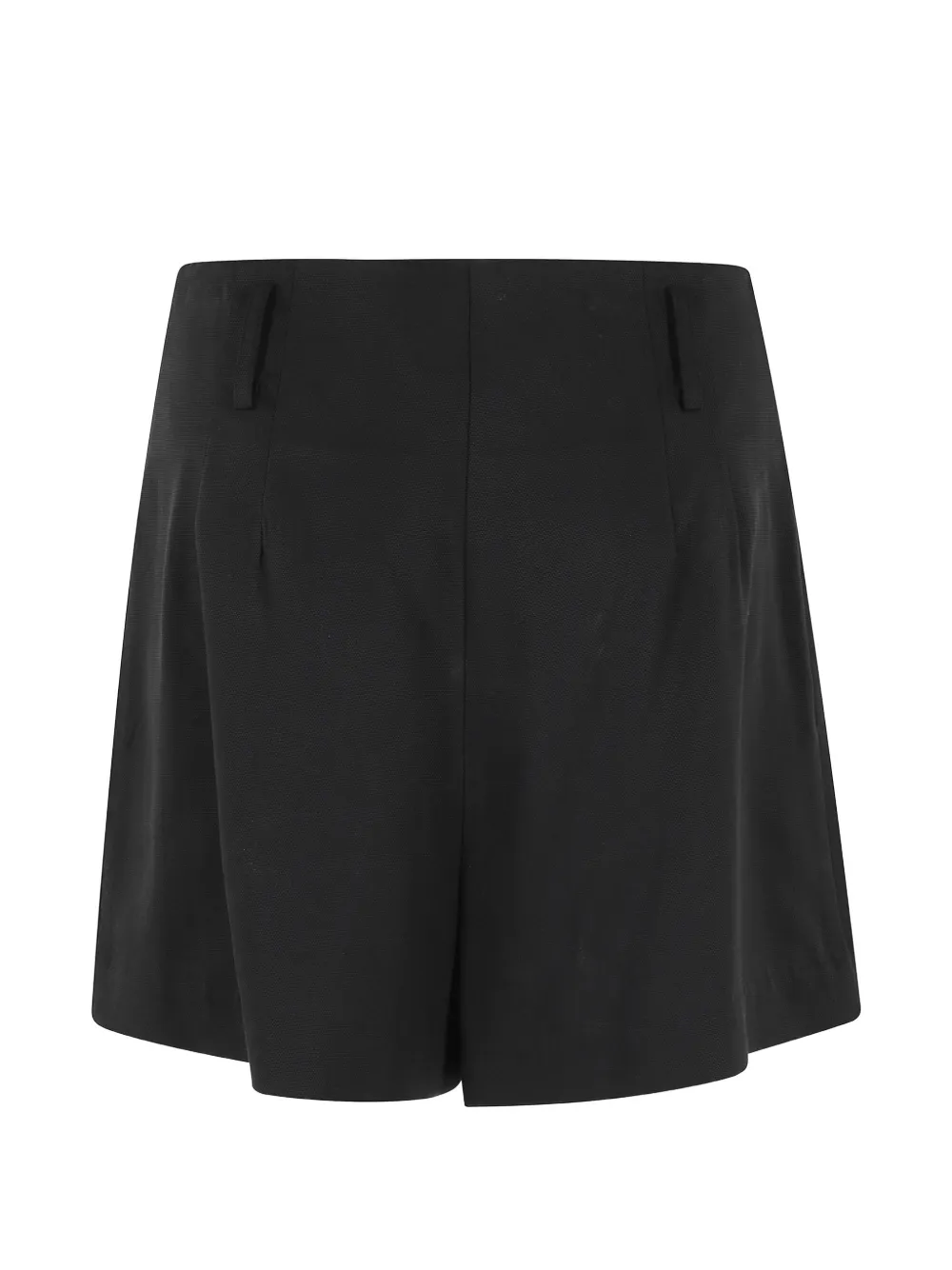  Federica Tosi Buttoned Shorts - Black 