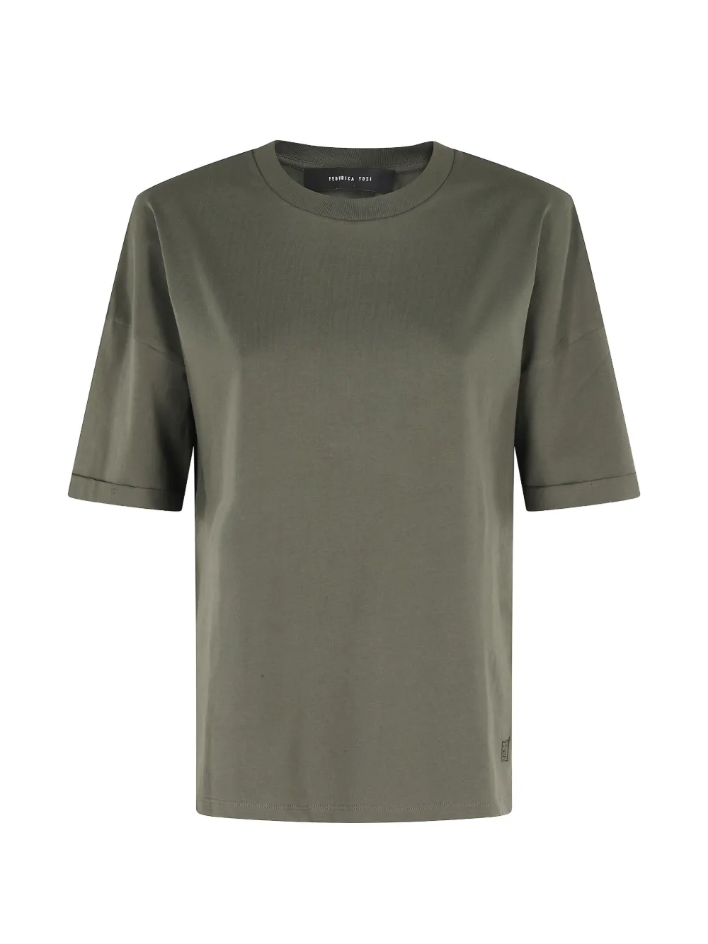 Federica Tosi crew-neck T-shirt - Verde