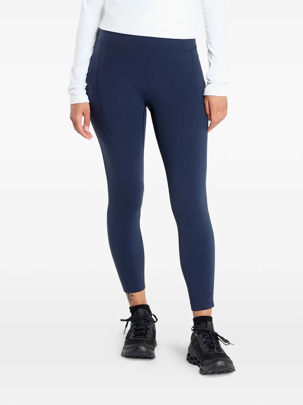 On Running logo performance leggings - Blu