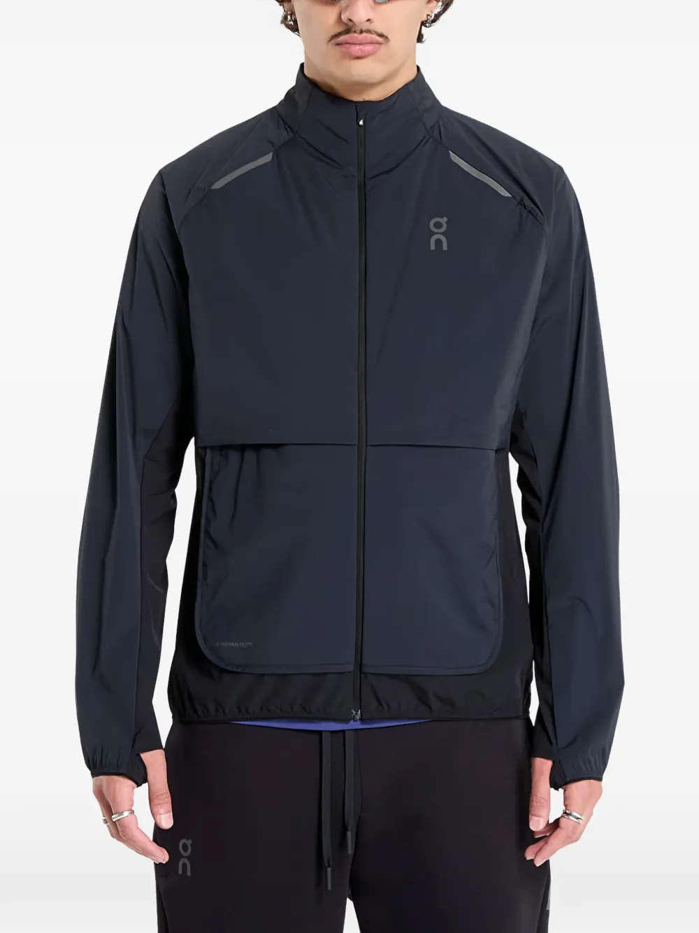 On Running Weather windbreaker - Schwarz