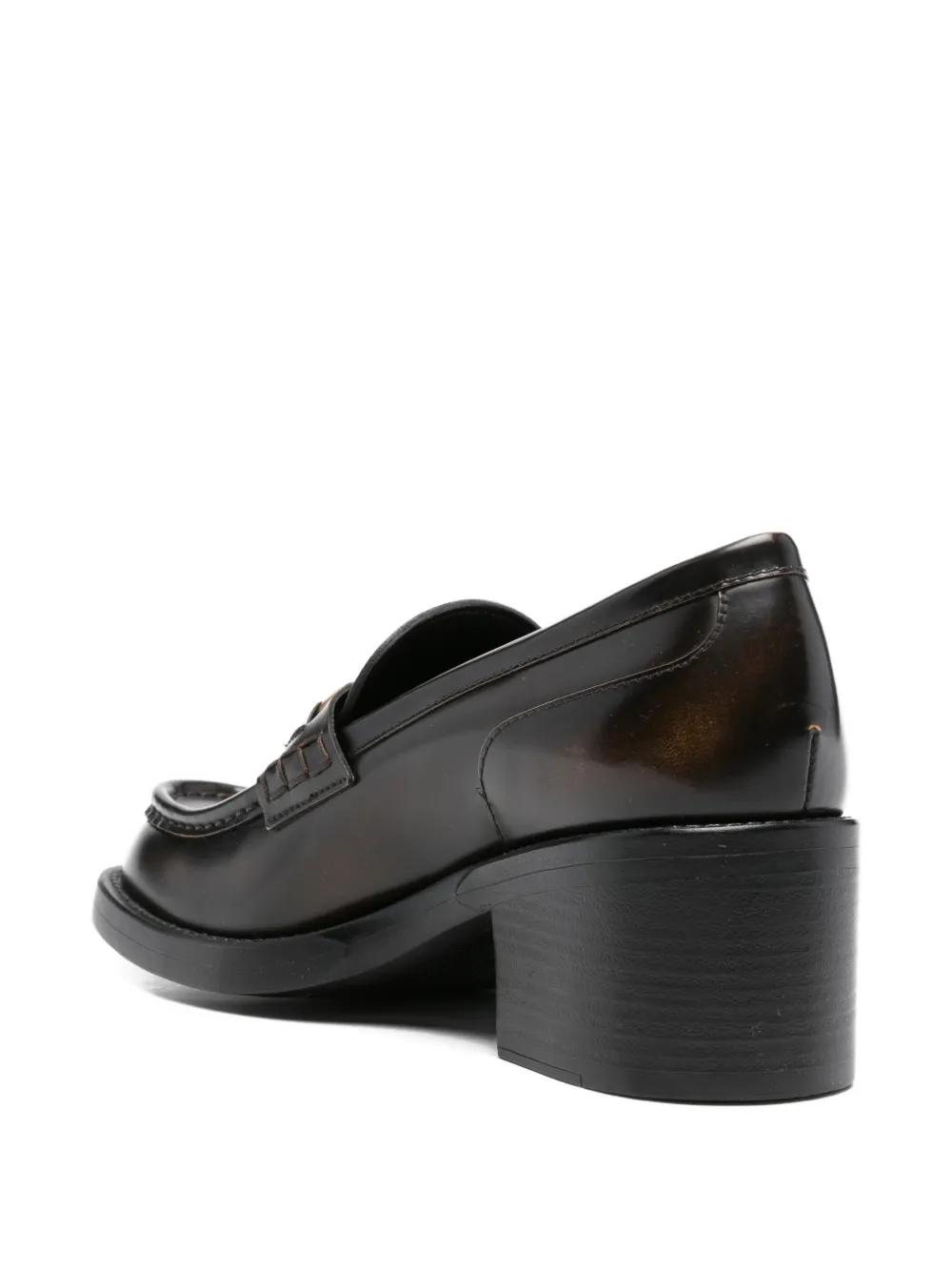 Chloé Loafers met hoefijzeren gesp Bruin