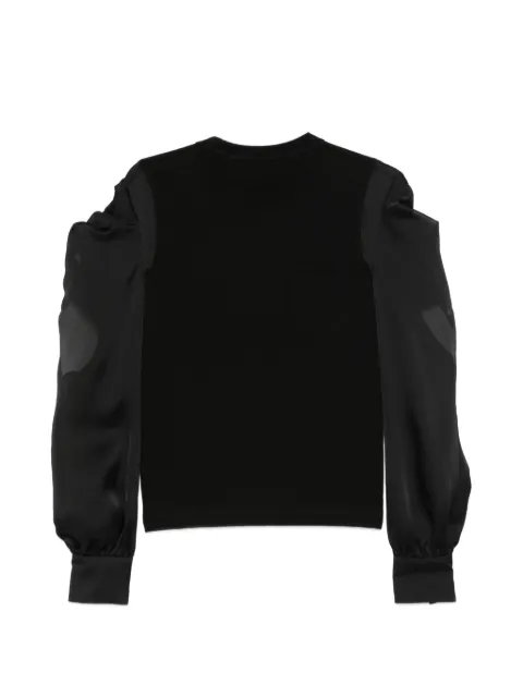 sacai T-shirt a maniche lunghe