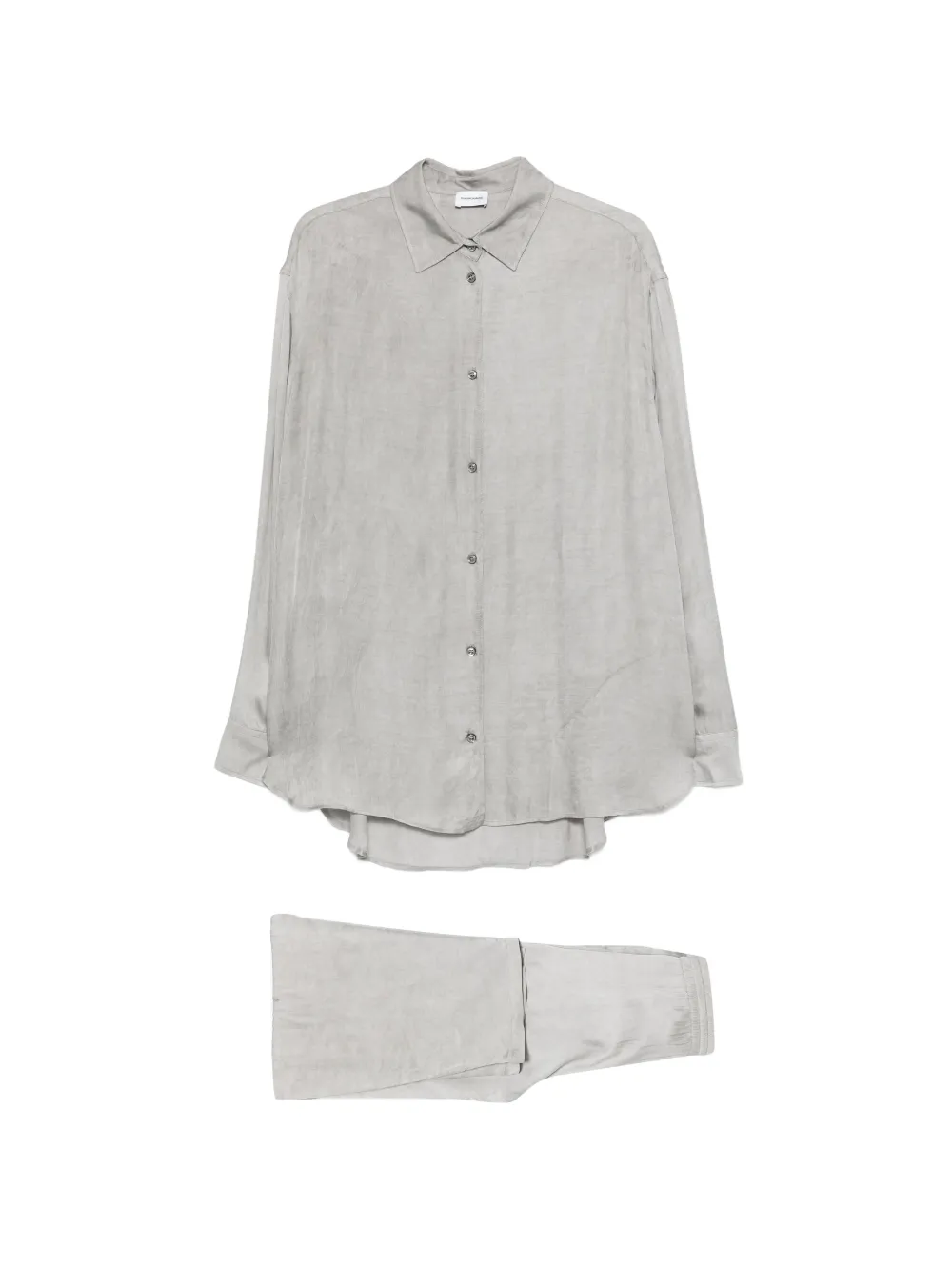 THE ANDAMANE drawstring dress - Grigio