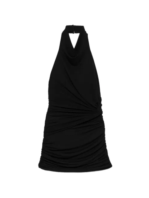 THE ANDAMANE ホルターネック ギャザードレス
