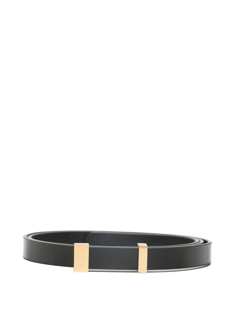 Lardini leather belt - Nero