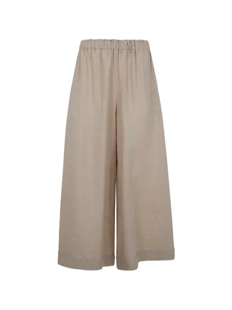 Daniela Gregis elasticated cropped trousers
