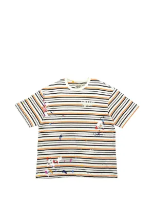 Charles Jeffrey Loverboy ストライプ Tシャツ | レッド | FARFETCH JP