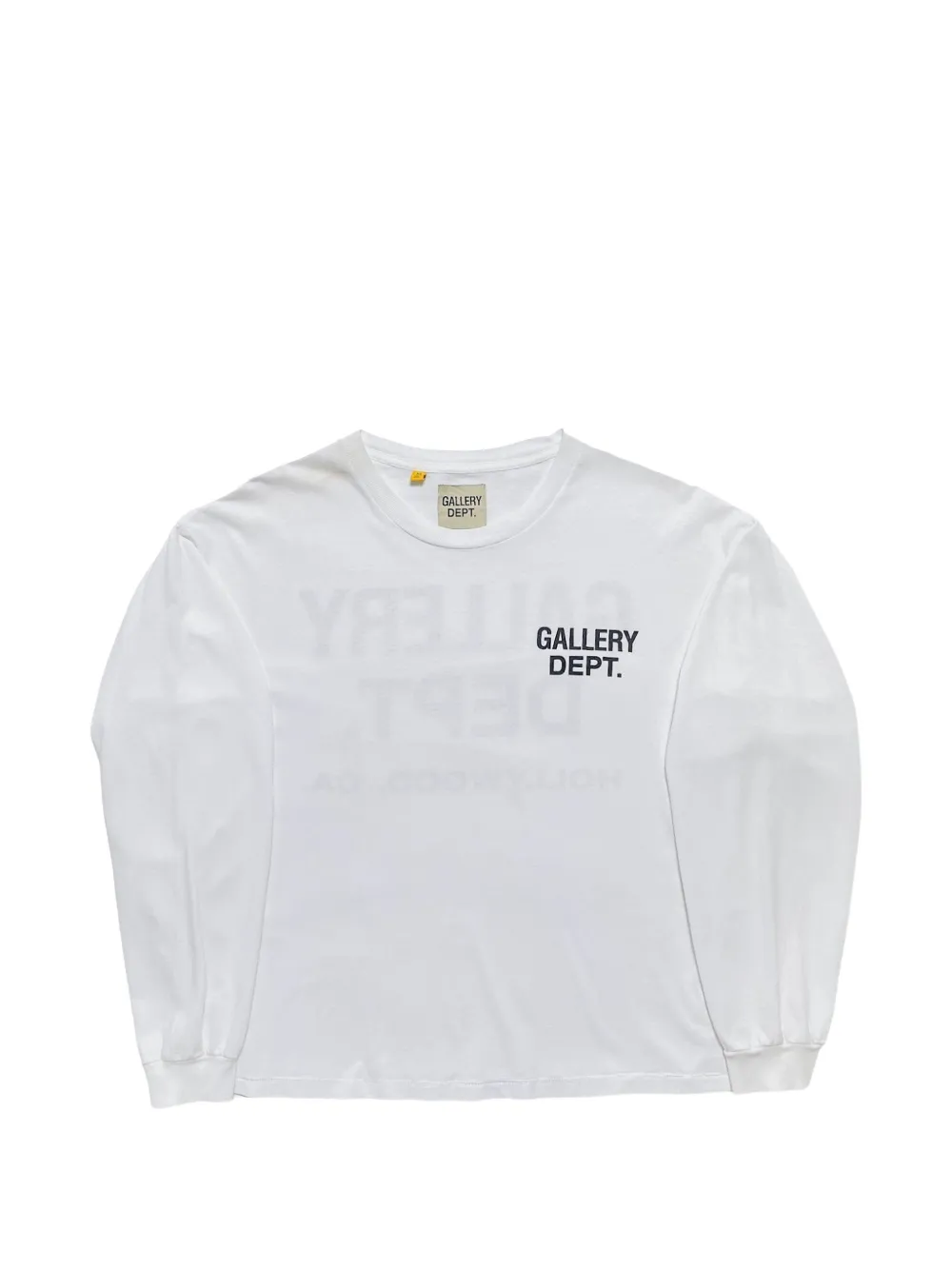 GALLERY DEPT. Souvenir long-sleeve T-shirt - Bianco
