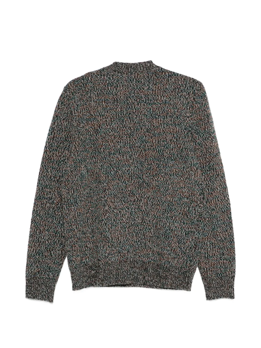 Barena Trui met ronde hals Groen