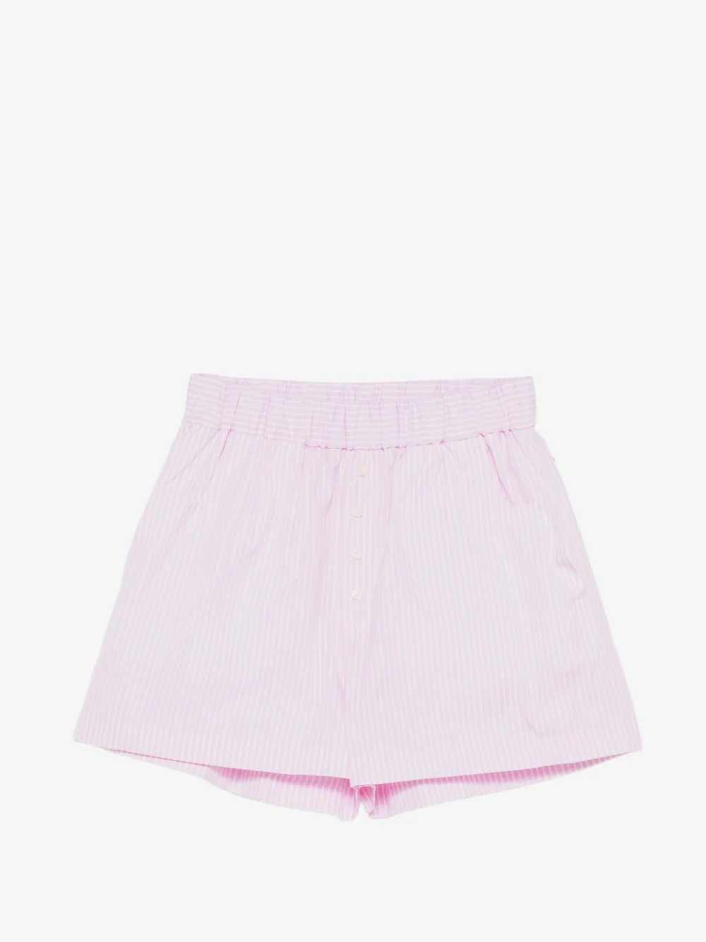 CUANTICO 스트라이프 버튼 쇼츠 | 핑크 | Image 1