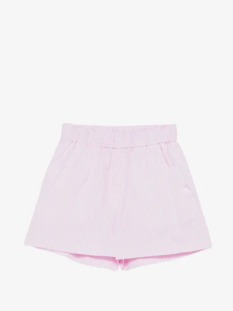 CUANTICO short boutonné à rayures