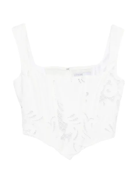 Giuseppe Di Morabito embroidered crop top