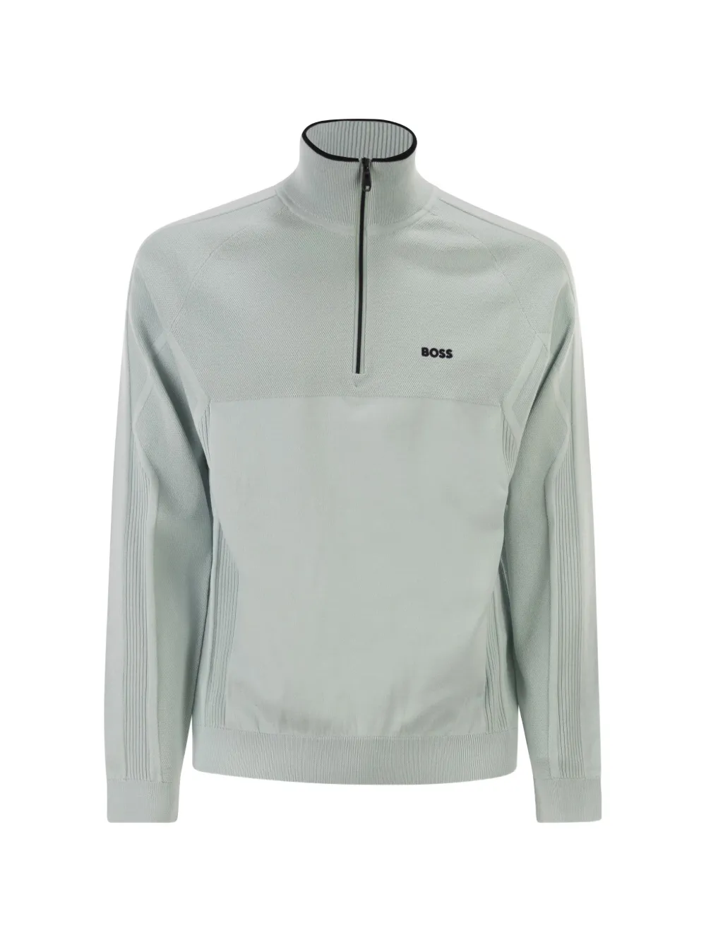 BOSS GREEN HUGO BOSS high-neck sweater - Blu