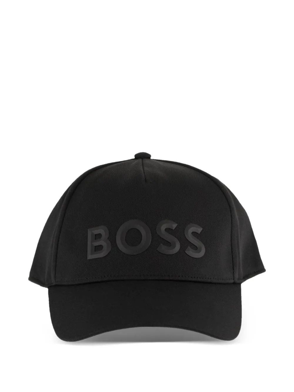 BOSS GREEN HUGO BOSS Cappello da baseball con logo goffrato - Nero