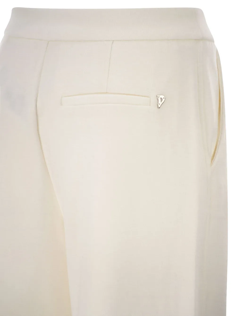 DONDUP Broek met wijde pijpen Beige