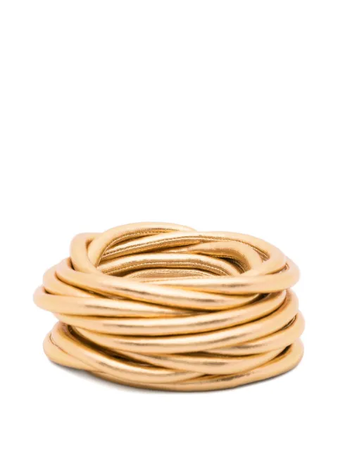 Maria Calderara logo-plaque bracelet