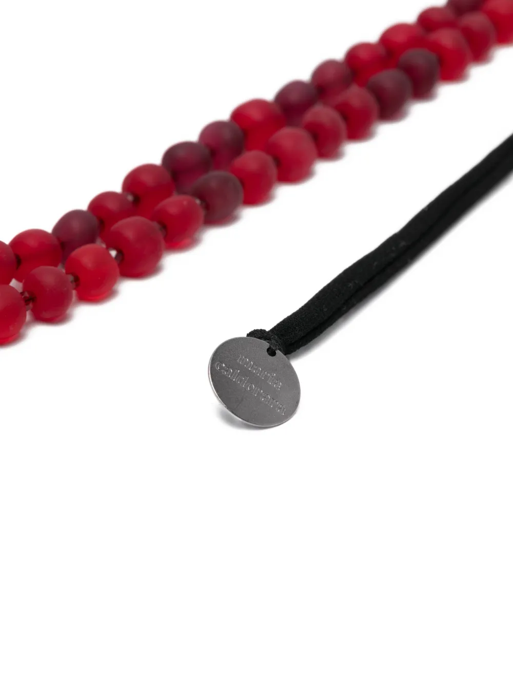  Maria Calderara Red Necklace 