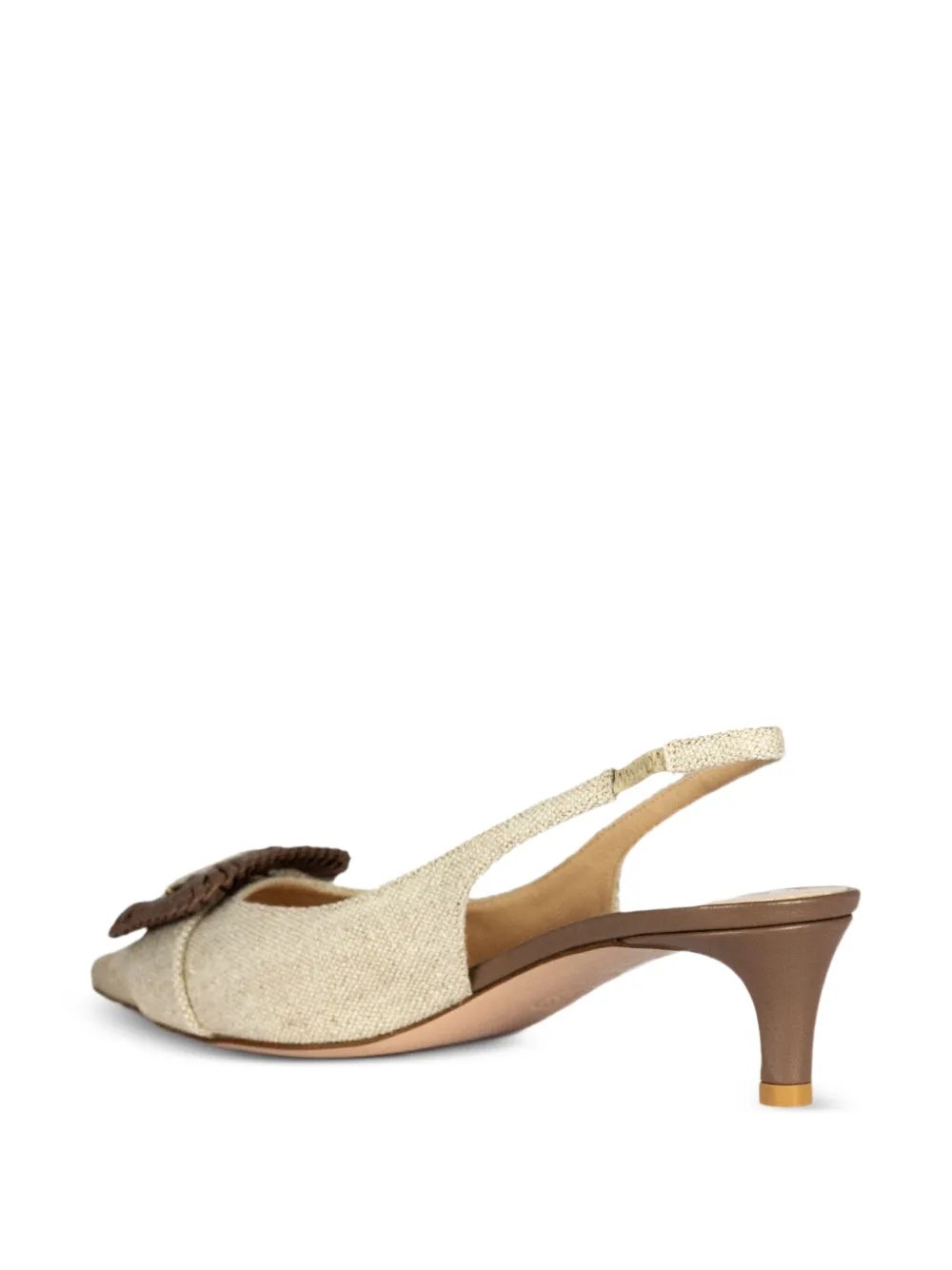 Roberto Festa Vega slingback pumps Beige