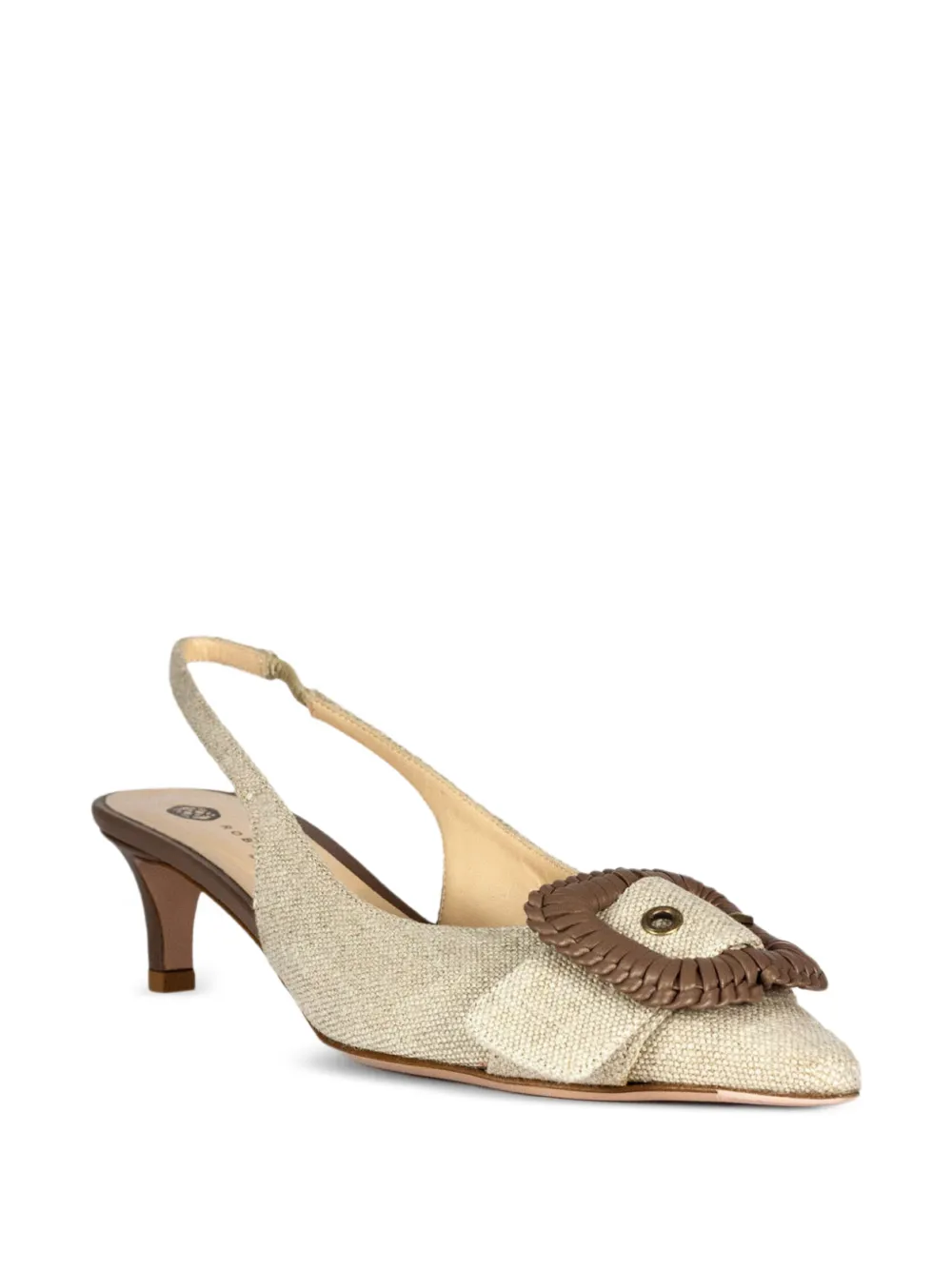Roberto Festa Vega slingback pumps Beige