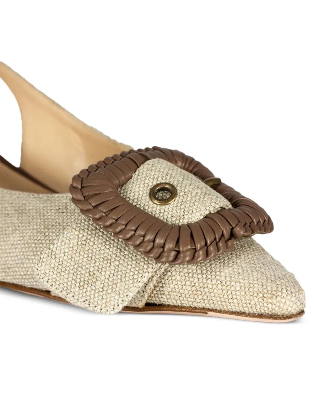 Roberto Festa Vega slingback pumps Beige