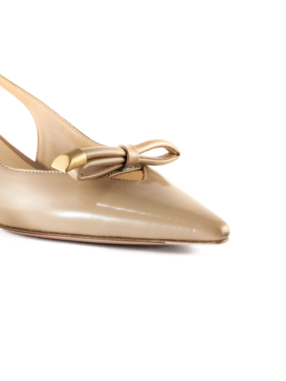 Roberto Festa Senyal slingback pumps met hak Beige