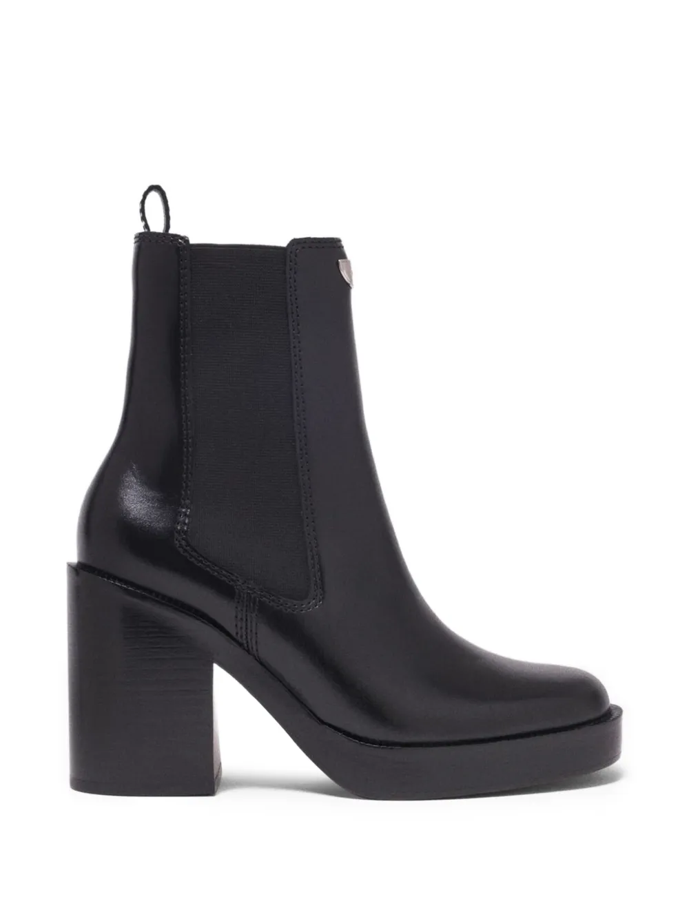 Maje leather chelsea boots - Nero