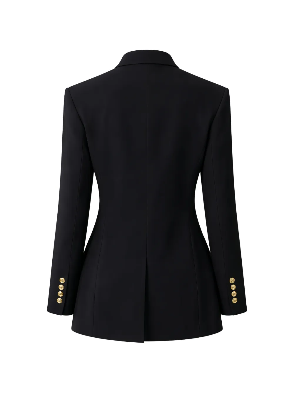  Elisabetta Franchi Double-breasted Button Blazer - Black 