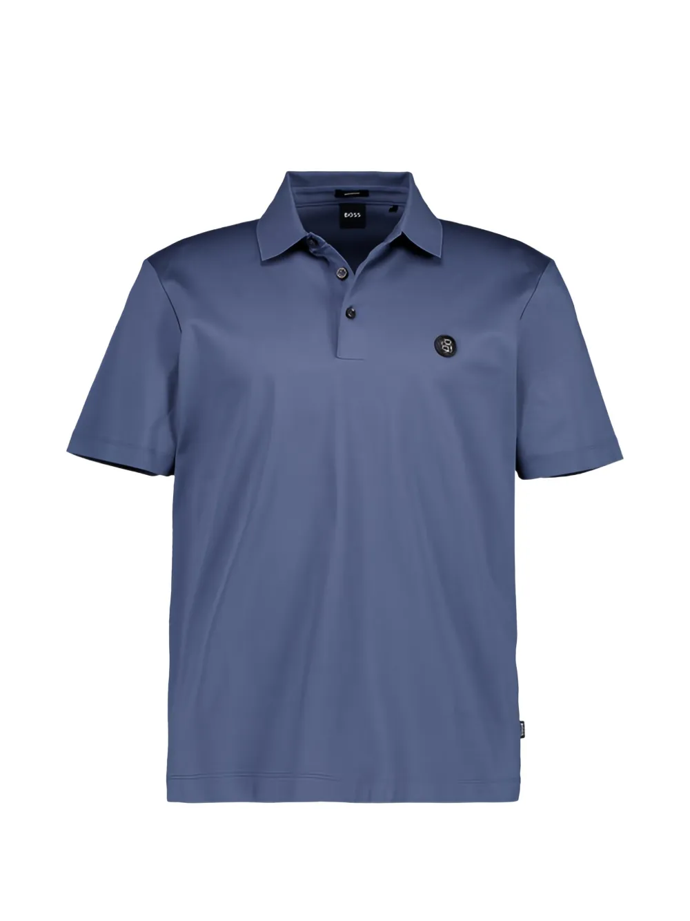 BOSS logo polo shirt - Blu