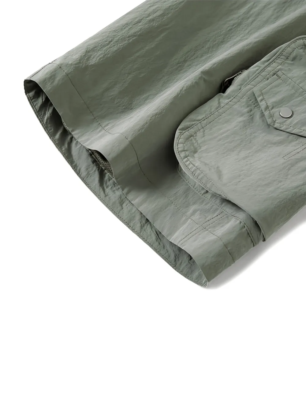 Spoonyard Cargo shorts met ritszakken Groen
