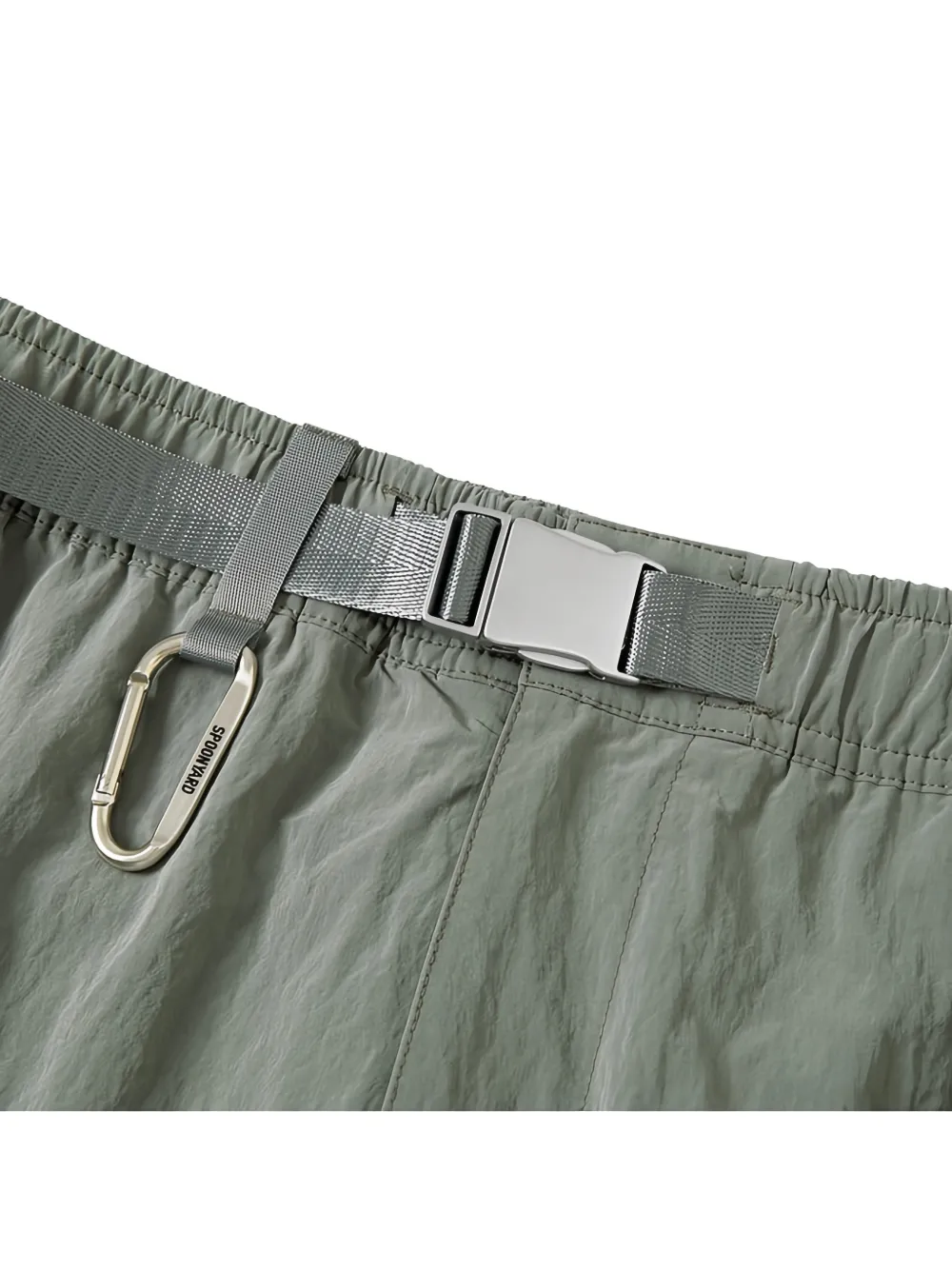 Spoonyard Cargo shorts met ritszakken Groen