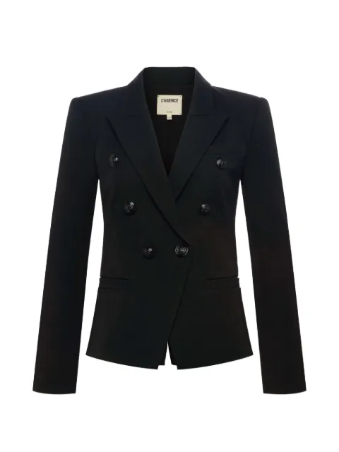L'Agence Marie double-breasted buttoned blazer
