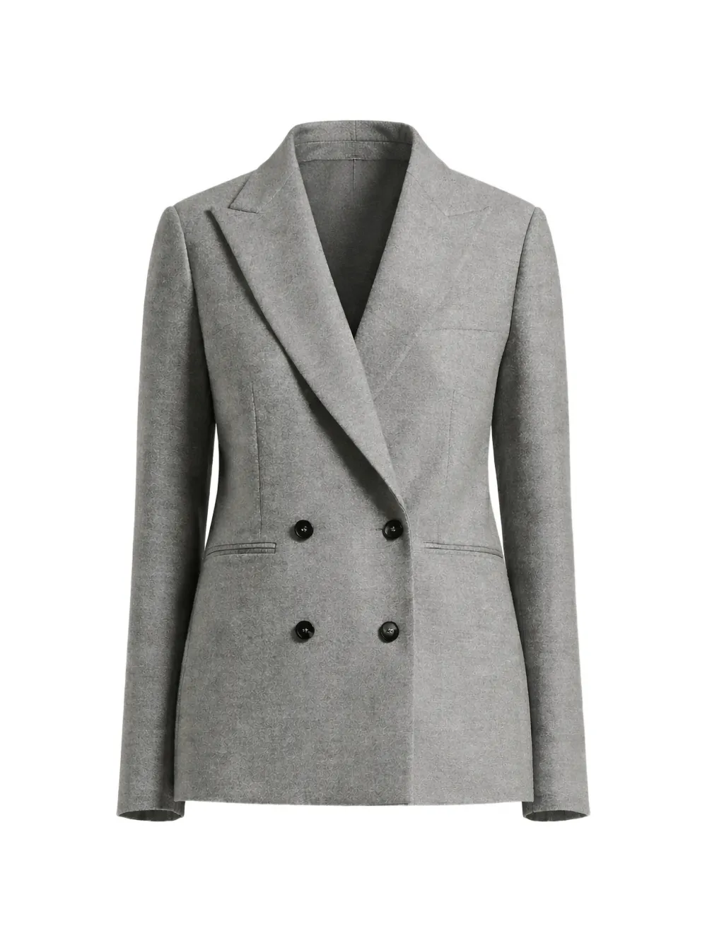 Peserico pocket double-breasted blazer - Grigio
