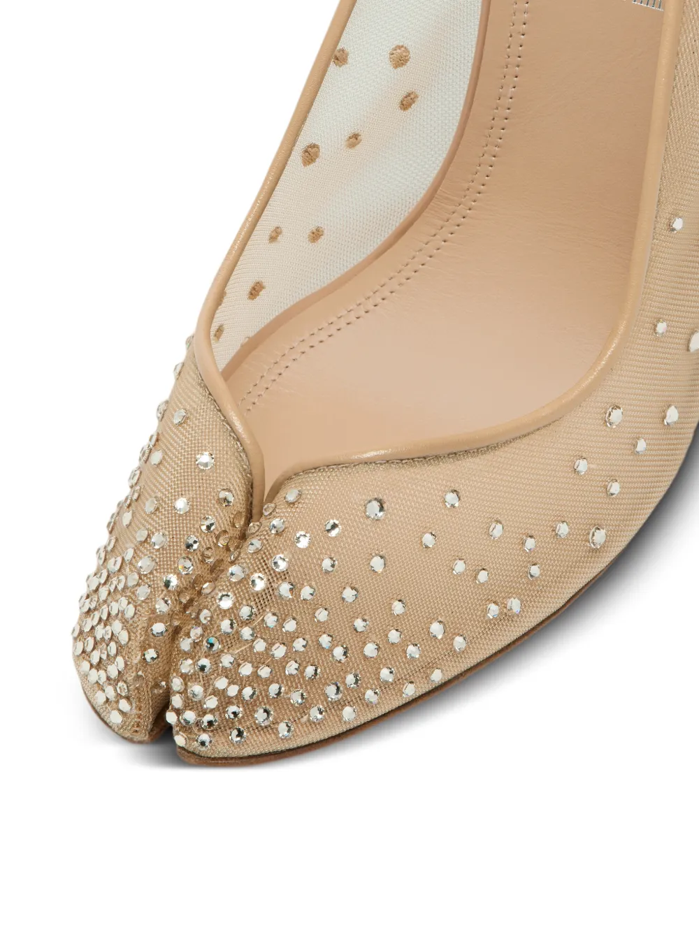 Maison Margiela embellished heeled pumps Wit