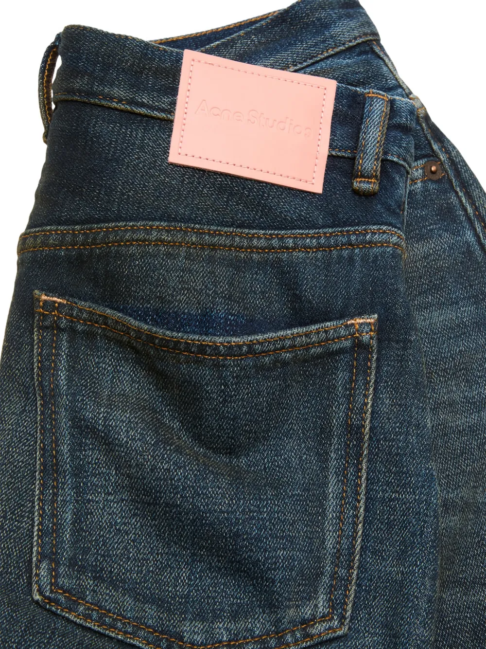  Acne Studios Logo-patch Maxi Skirt - Blue 