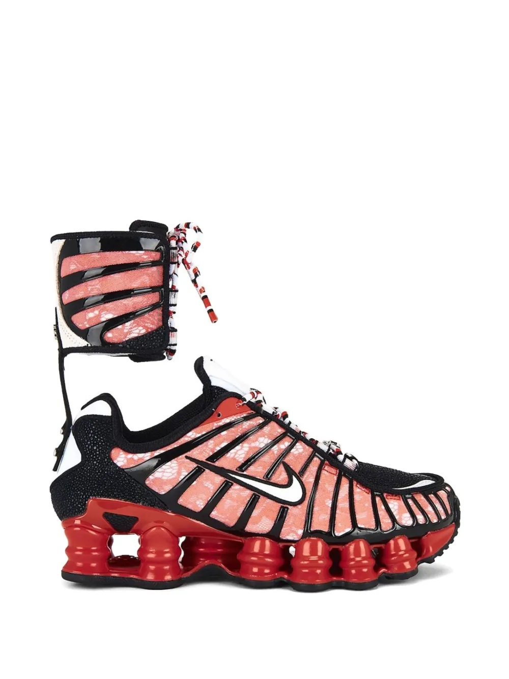 Nike Sneakers Shox TL SP 3 Riccardo Tisci a righe - Rosa